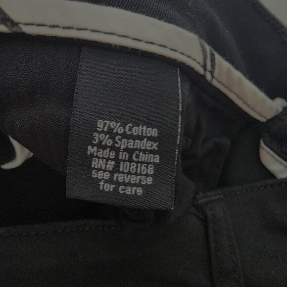 RSQ Jeans Mens Slim Taper Pants 29X30 Black - Picture 9 of 16